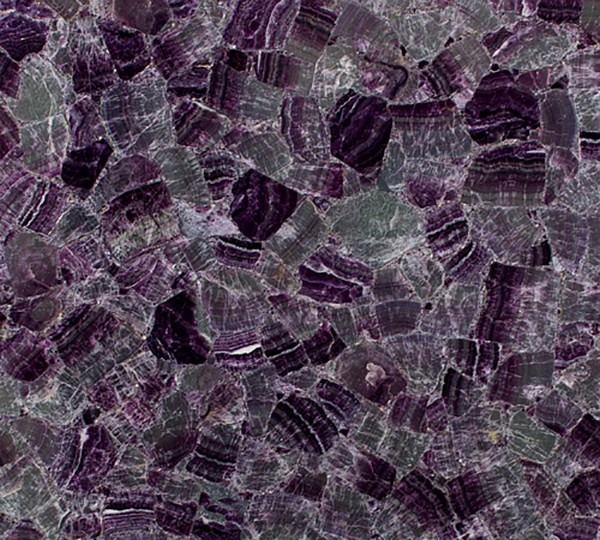 紫萤石石材