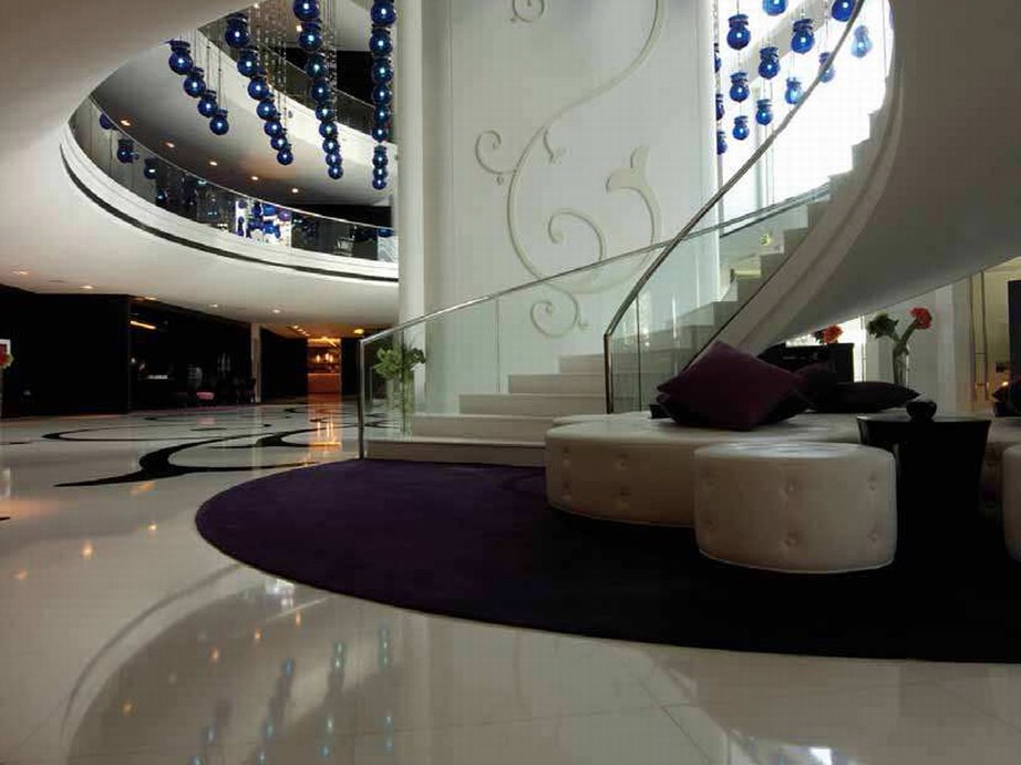 卡塔尔多哈W酒店设计 石材应用