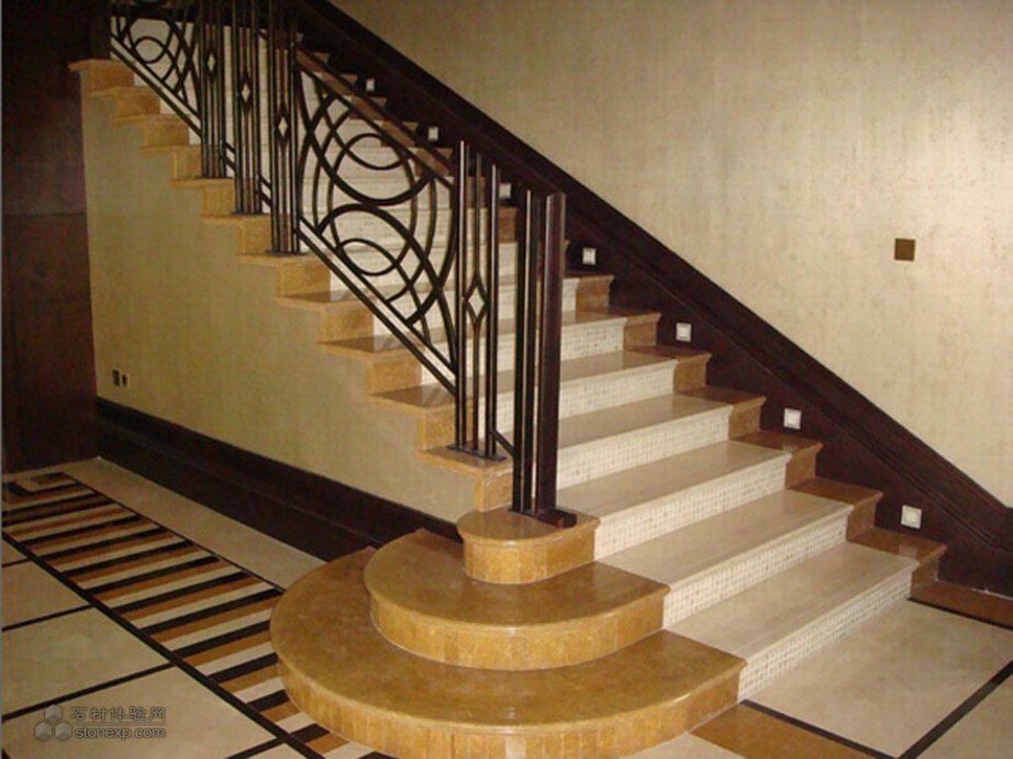 石材楼梯 室内设计一道风景线 石材楼梯 室内设计一道风景线图片