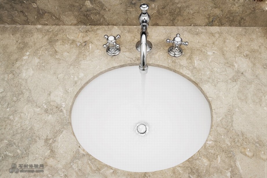 灰色大理石应用于卫生间设计——台面板设计