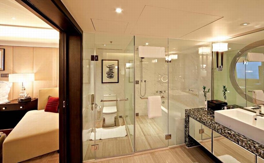 豪华酒店套房的浴室设计欣赏 豪华酒店套房的浴室设计欣赏图片