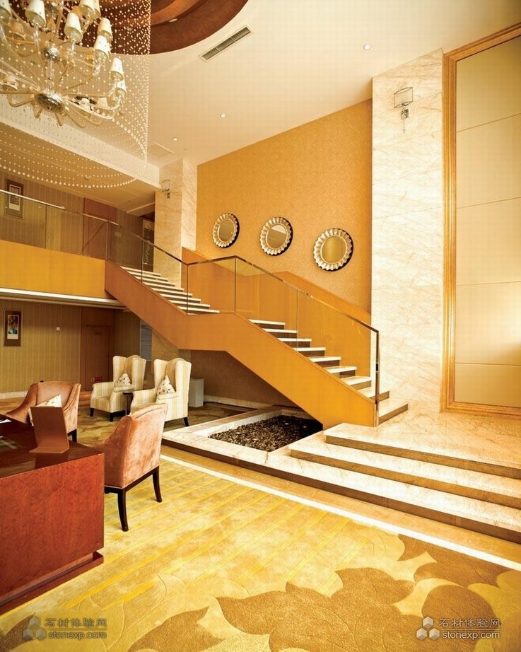 酒店现代主义风格楼梯 酒店现代主义风格楼梯图片