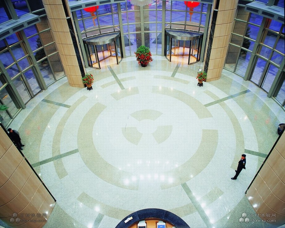 北京世界金融中心 大堂地面设计 北京世界金融中心 大堂地面设计图片