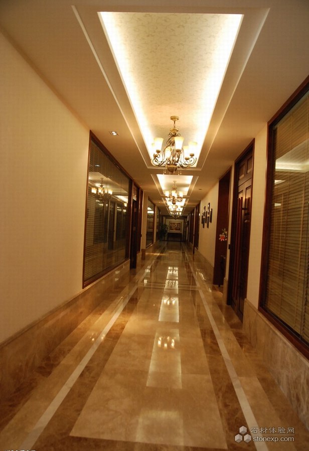 酒店客房走廊地面設計