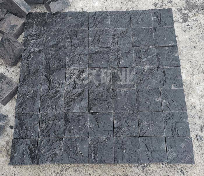 中国黑自然面中国黑石材自然面