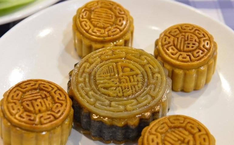 石雕大餐,石雕满汉全席,石雕月饼