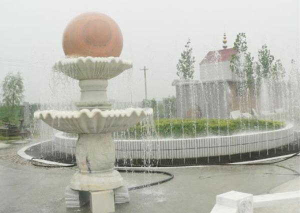 大理石风水球_风水球喷泉(图片) 大理石风水球_风水球喷泉(图片)图片