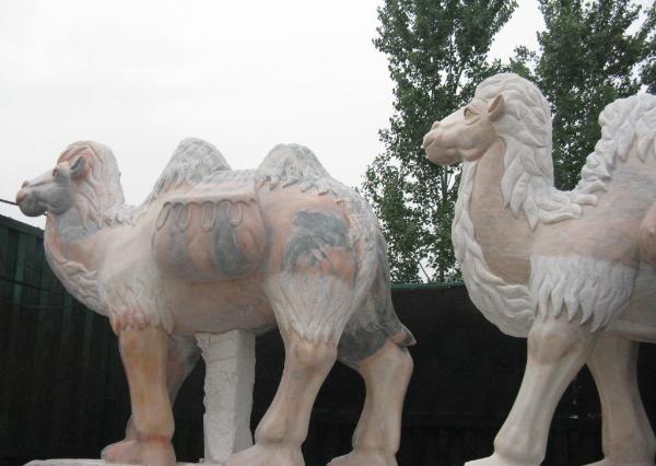 骆驼雕塑_石雕骆驼厂家(图片)
